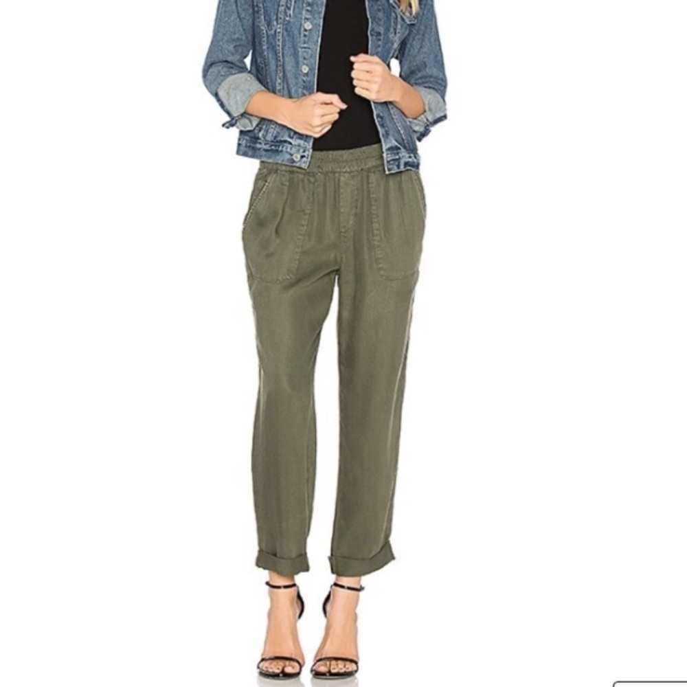 SOFT JOIE‎ Revolve Saphine Jogger Pant olive army green sz Small